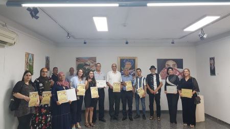 افتتاح معرض (( ريشتي هويتي )) في الناصرة